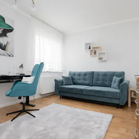 Bright Glowackiego For 2 People In By Renters Apartment Warsaw